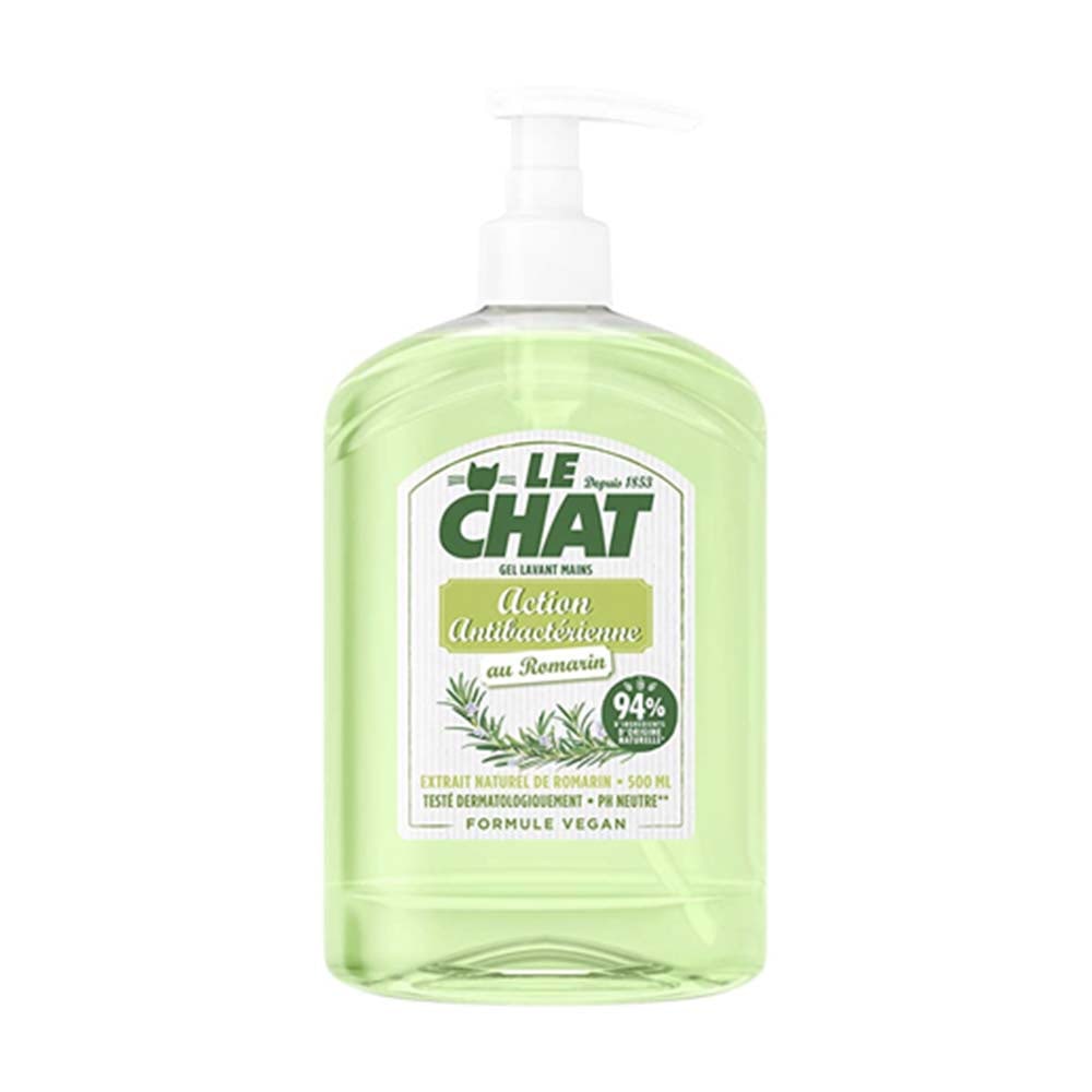 LE CHAT Gel Lavant Antibacterienne 500ml GO DELIVERY