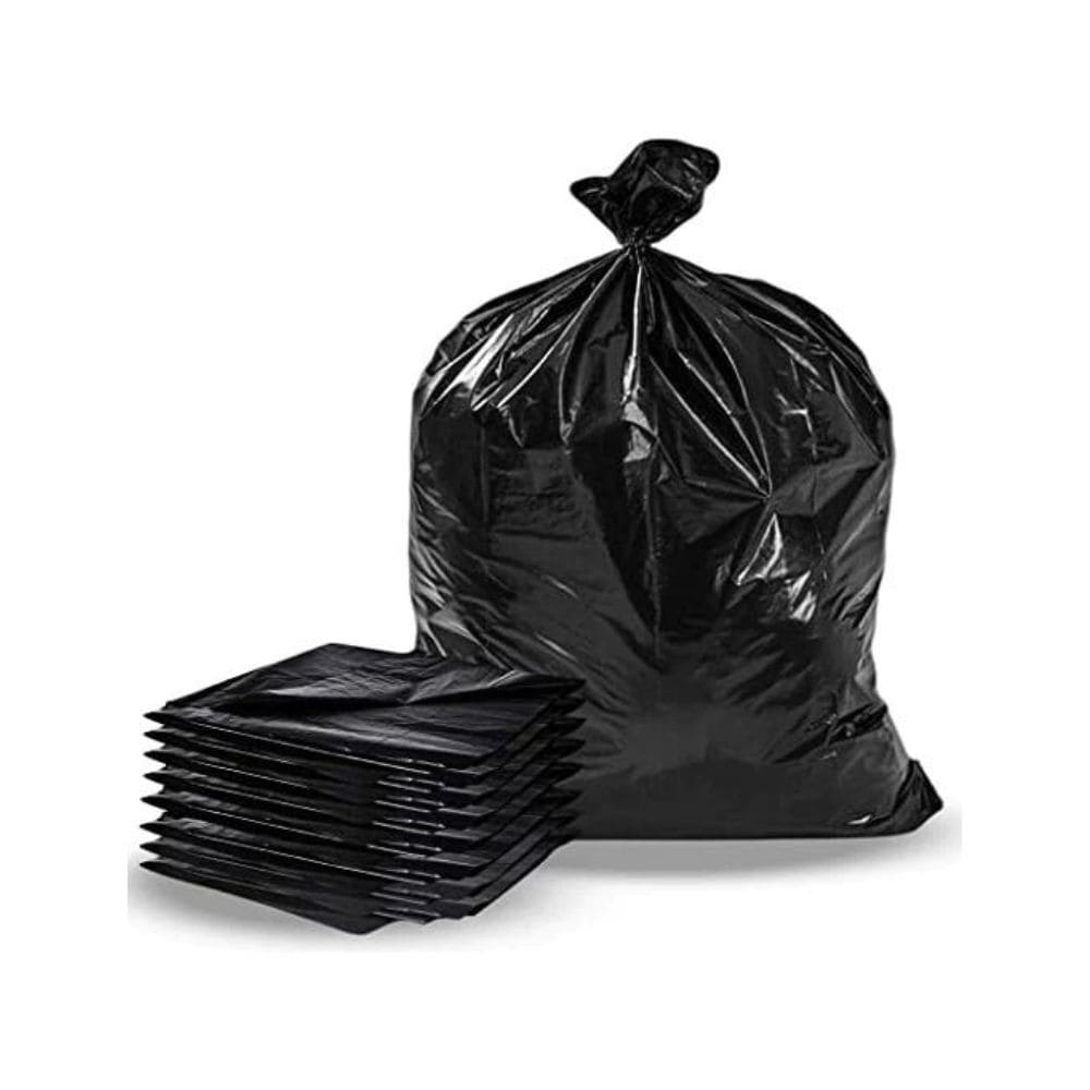 Reinforced black 50 liter garbage bag - Voussert