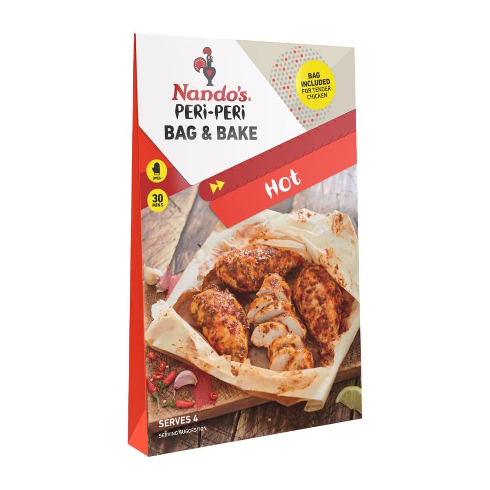NANDO’S Bag & Bake Hot 20g GO DELIVERY