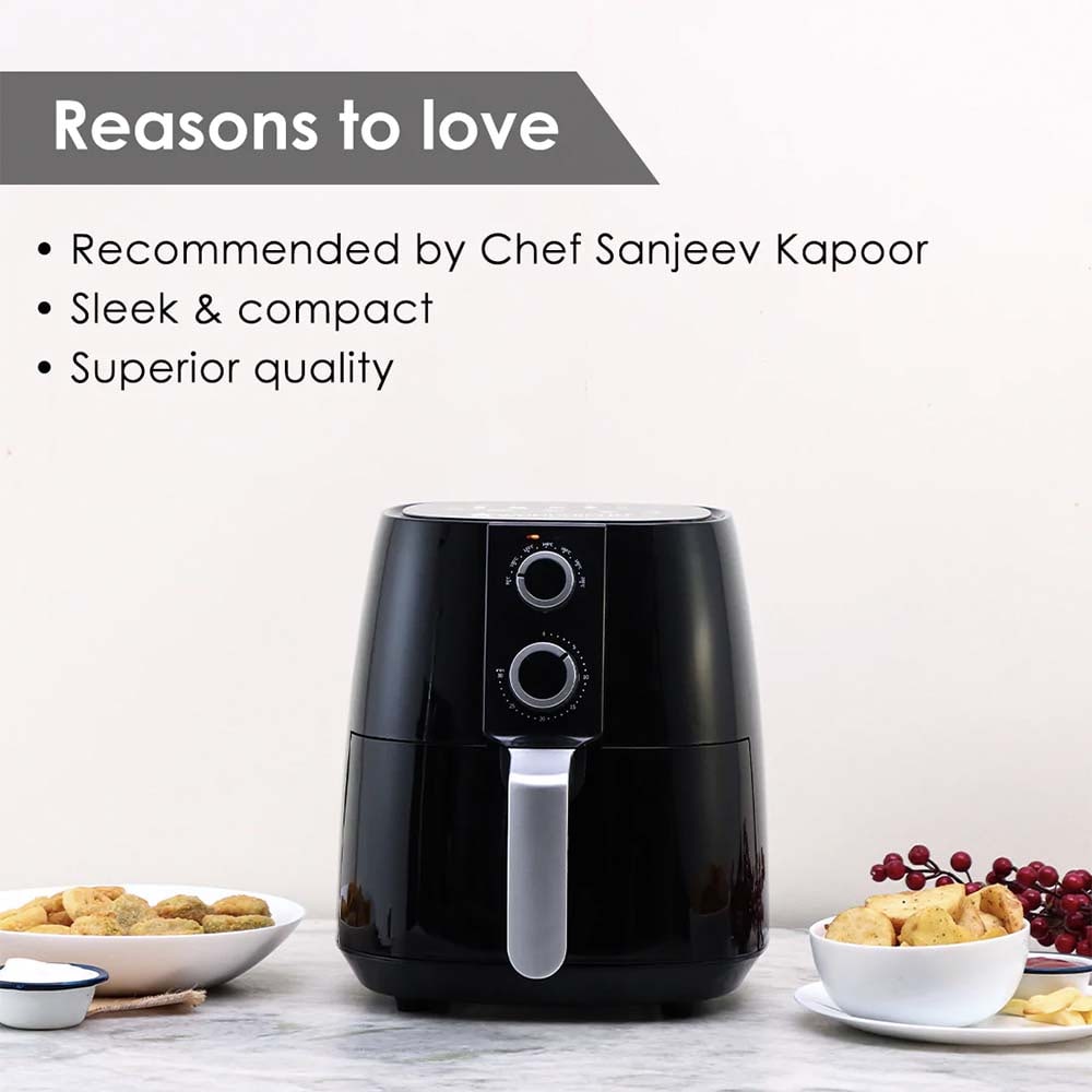 WONDERCHEF Prato Air Fryer Manual 3.8L GO DELIVERY