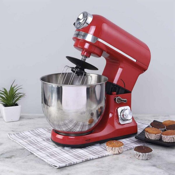 WONDERCHEF Crimson Edge Die Cast Stand Mixer GO DELIVERY