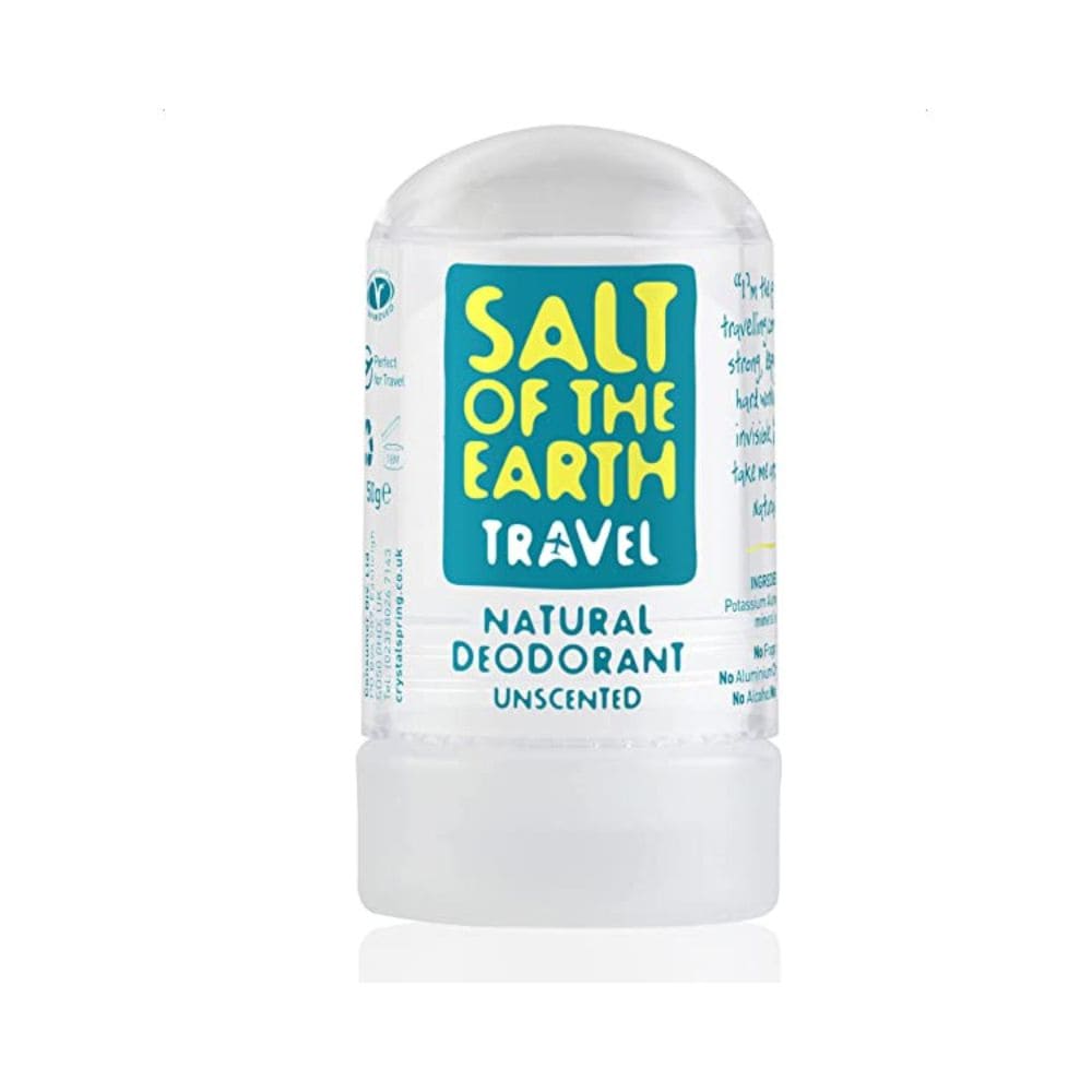 SALT OF THE EARTH Travel Natural Unscented Deodorant 50g GO DELIVERY