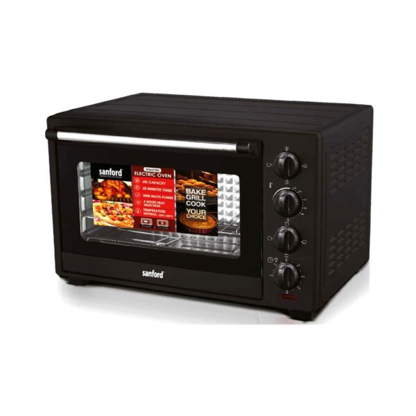 SANFORD Oven Toaster BLACK 60L GO DELIVERY