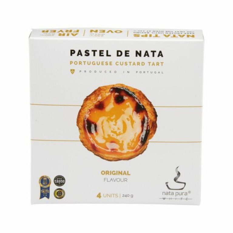 NATA PURA Original Pastel De Nata 240g (Pack of 4) GO DELIVERY