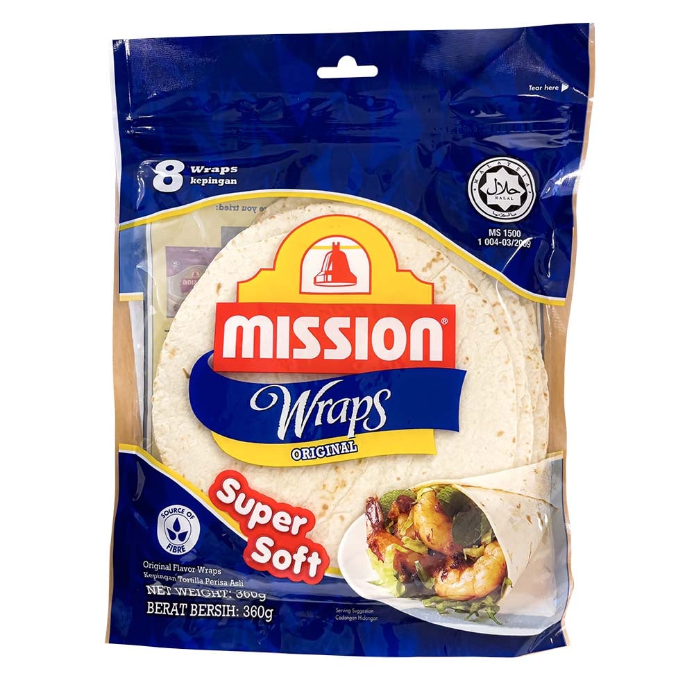 MISSION Wraps Original 360g GO DELIVERY