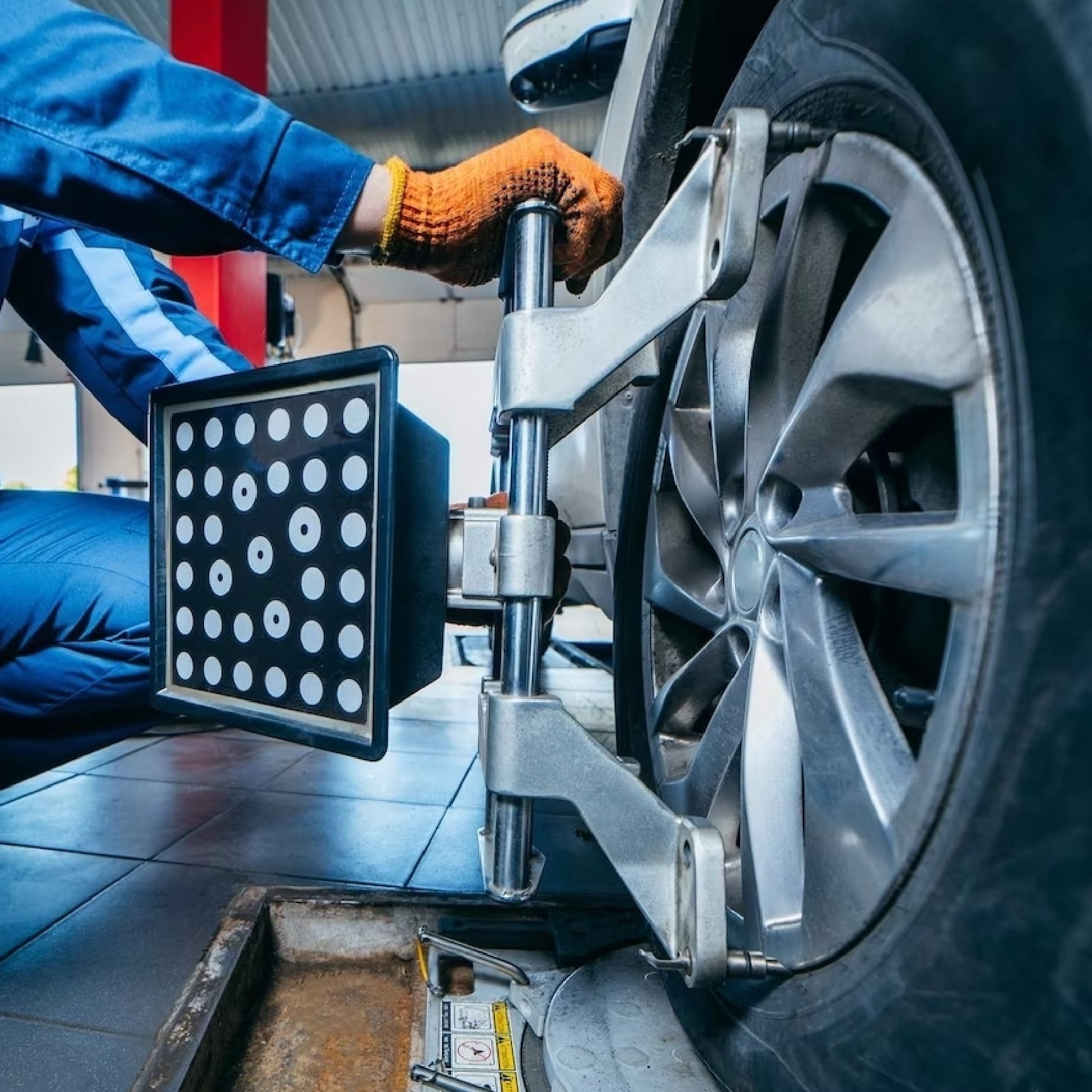 TIREMASTER Wheel Alignment Service GO DELIVERY