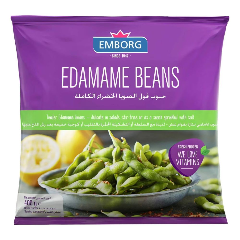 Edamame Whole Green Soybeans 400g GO DELIVERY