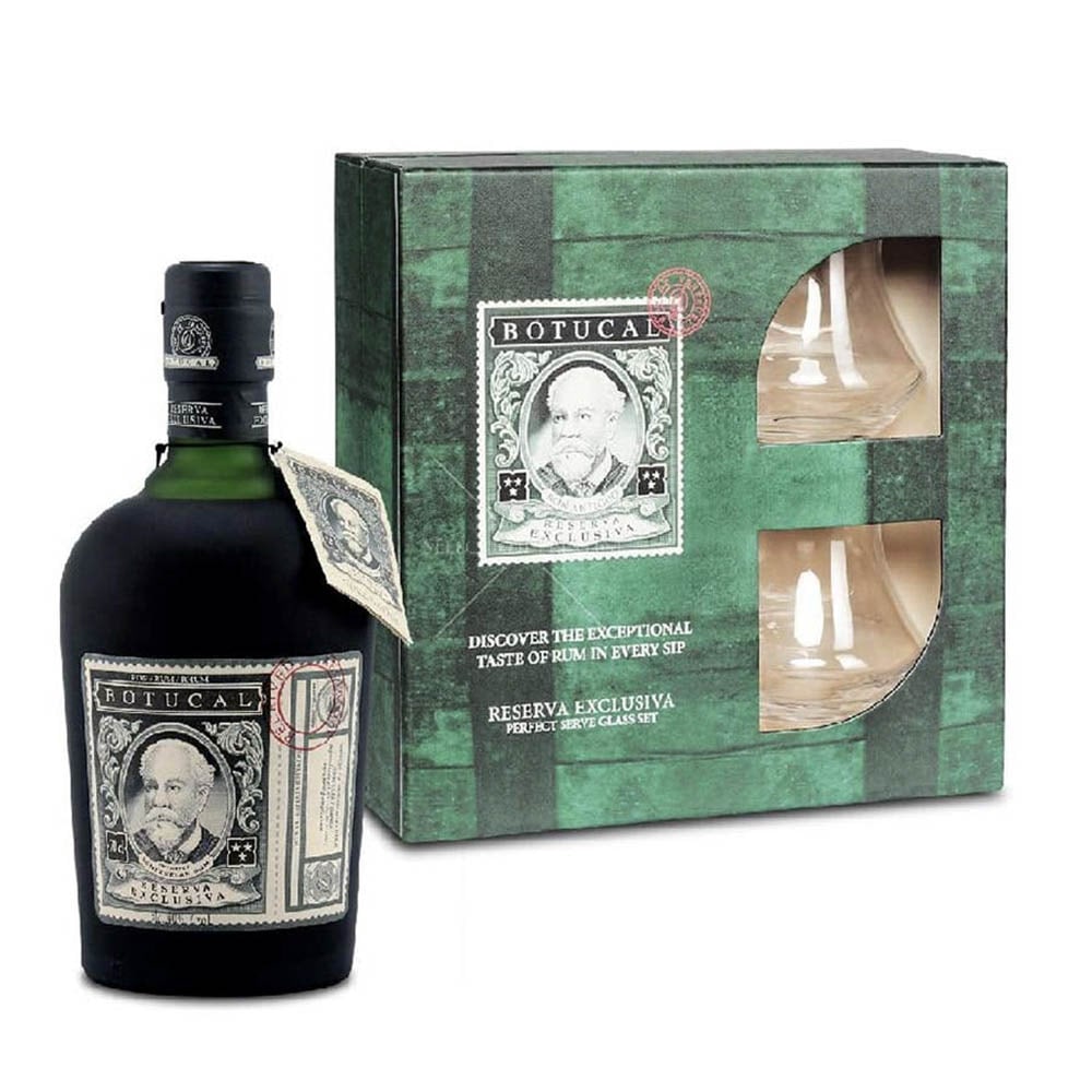 DIPLOMATICO Reserva Exclusiva Rum 70cl + 2 Glasses GO DELIVERY