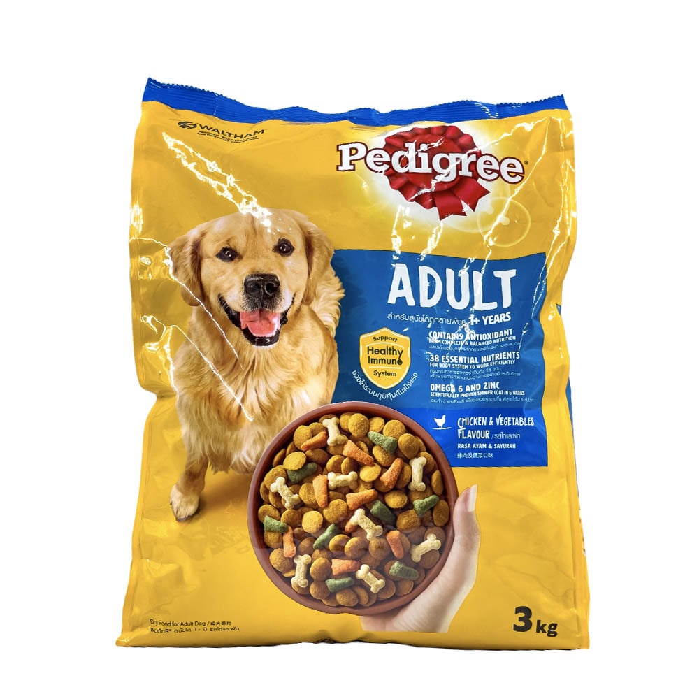Pedigree adult 3kg hotsell
